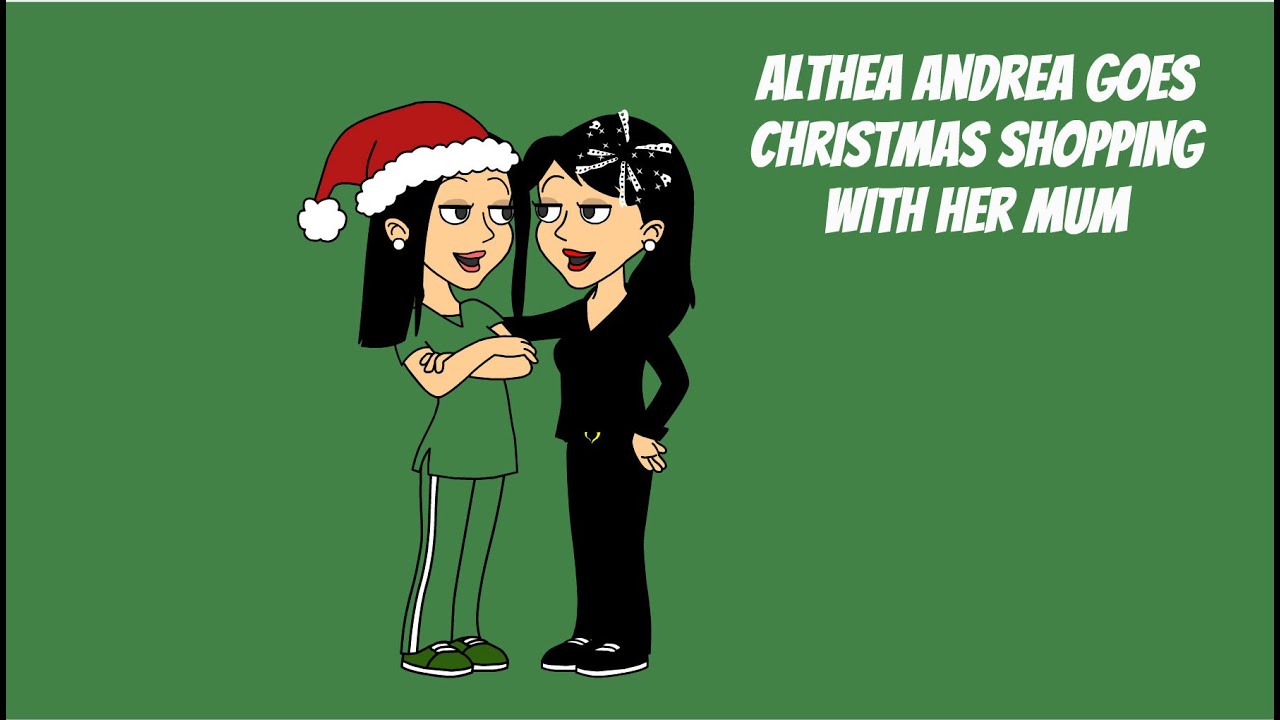 Althea Andrea Goes Christmas Shopping With Her Mum