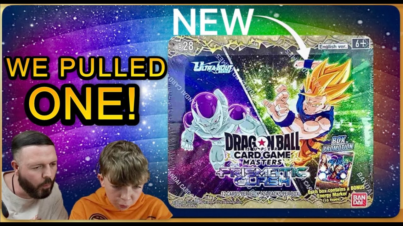 *НОВИНКА* Prismatic Clash! Открытие коробки с бустерами Dragon Ball Super Masters