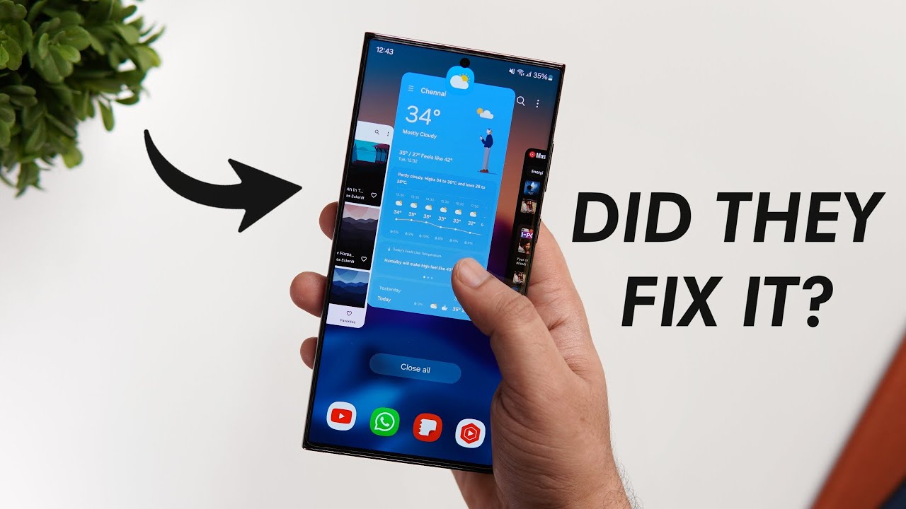 Samsung One UI 6 Animations - Better than One UI 5.1?