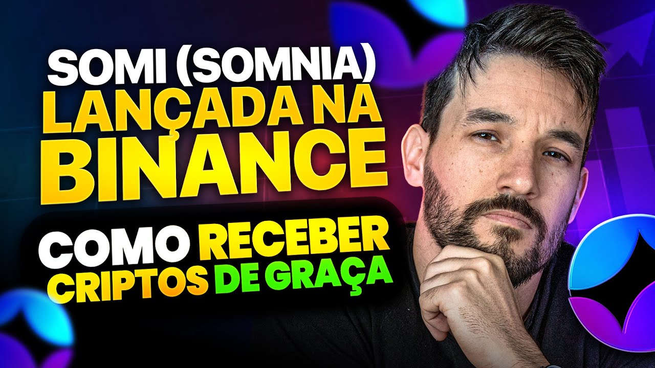 CRIPTO SOMI (SOMNIA) LAN&Ccedil;ADA NA BINANCE - COMO GANHAR CRIPTO DE GRA&Ccedil;A PASSO A PASSO