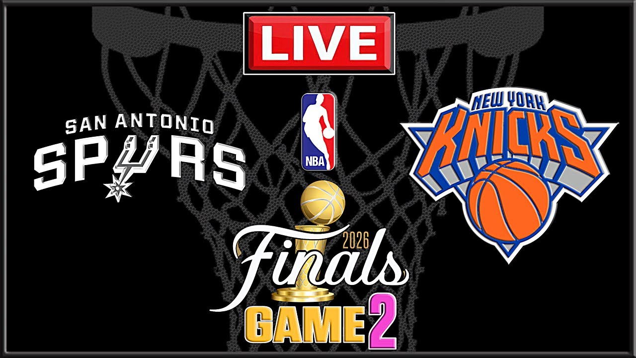 NBA Live! SPURS vs KNICKS | San Antonio vs New York | NBA FINALS | Game 2 | NBA 2K26