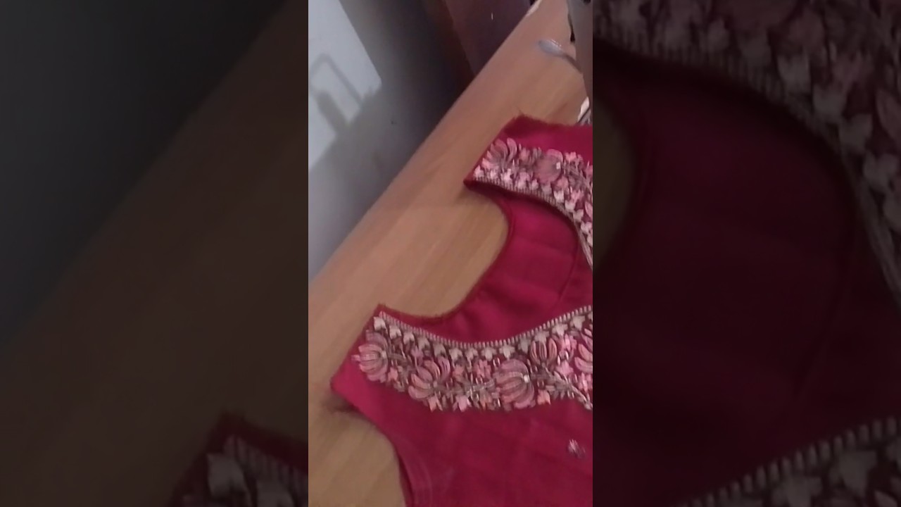 suit ke gale per bakram kaise attach Karen