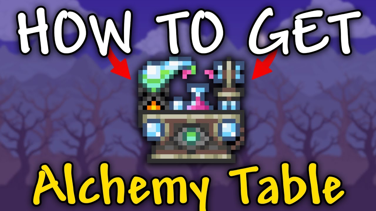 How to Get Alchemy Table in Terraria | Alchemy Table Terraria