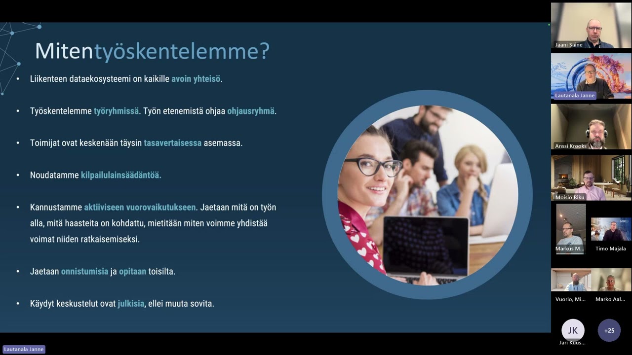 Liikenteen dataekosysteemi: Digital Twin & AI -työryhmän kickoff 16.1.2026
