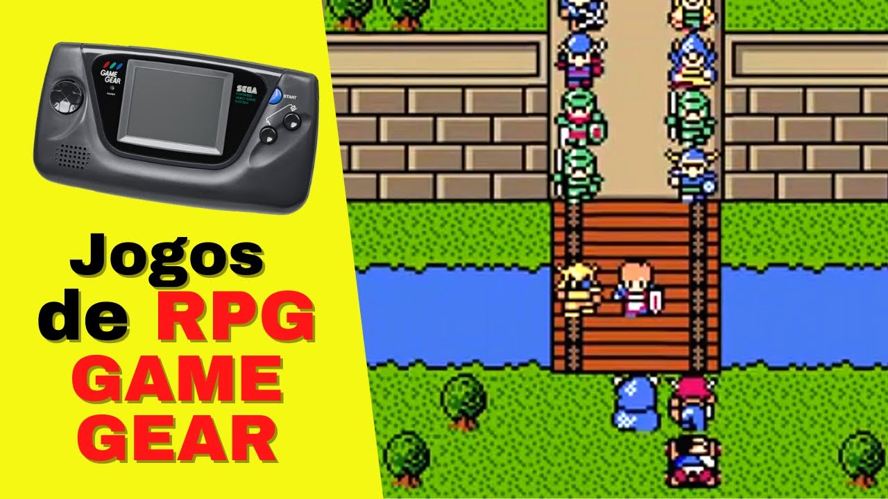 TOP 10 - Jogos de RPG do GAME GEAR