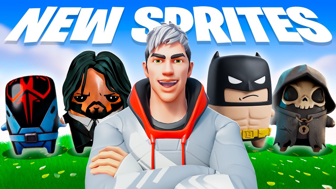 Hunting NEW HOLOFOIL SPRITES *UPDATE* in Fortnite (NO Trading)