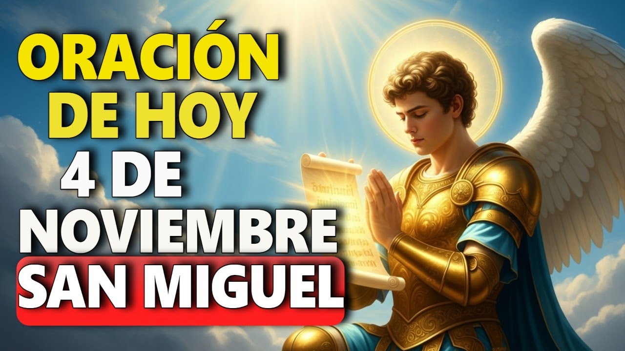 Reza esta oración y San Miguel levantará murallas de luz a tu alrededor
