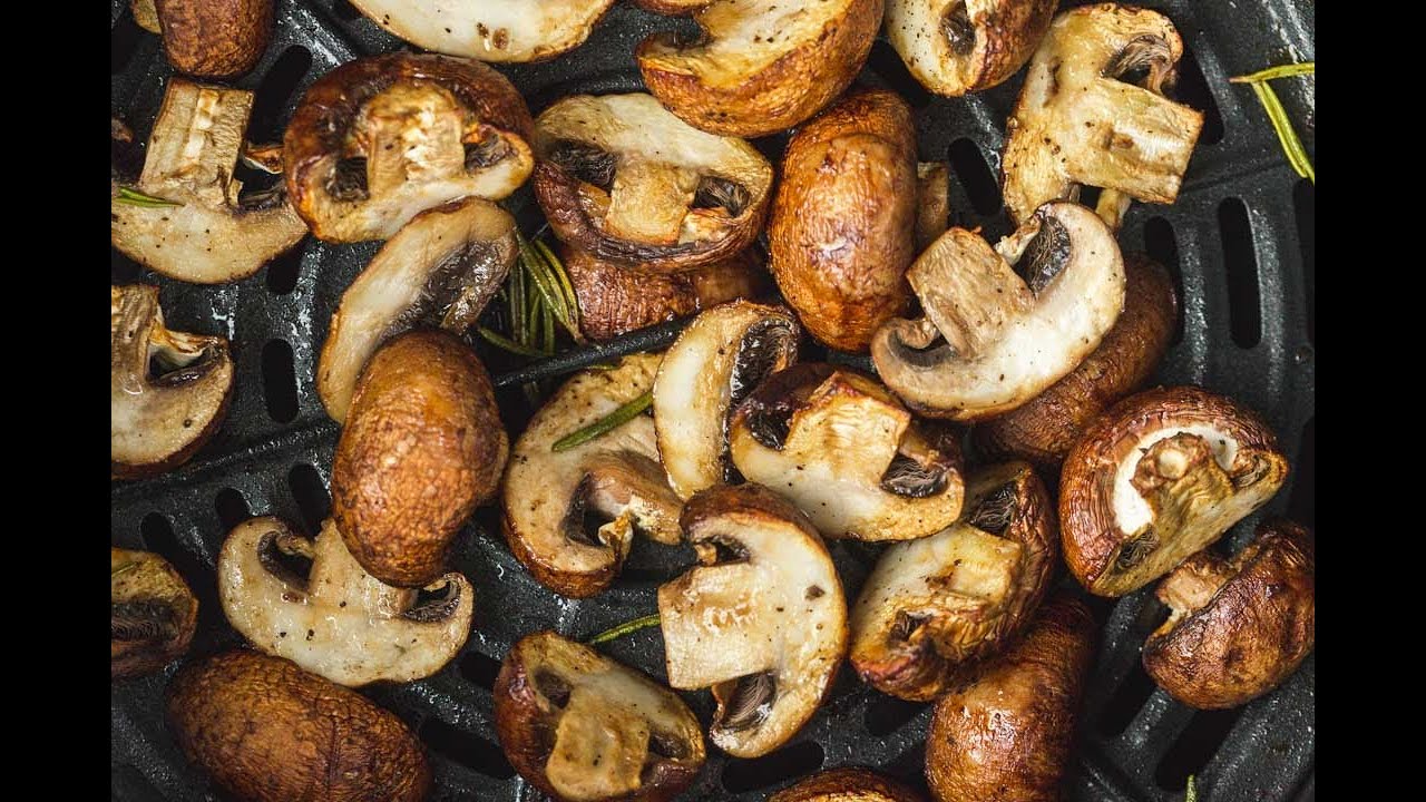 Air Fryer Mushrooms
