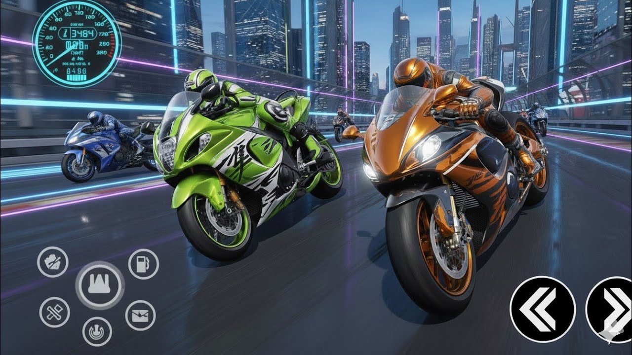 Real Bike Racing Simulator 2025 - GT Bike Racing Game - Android GamePlay