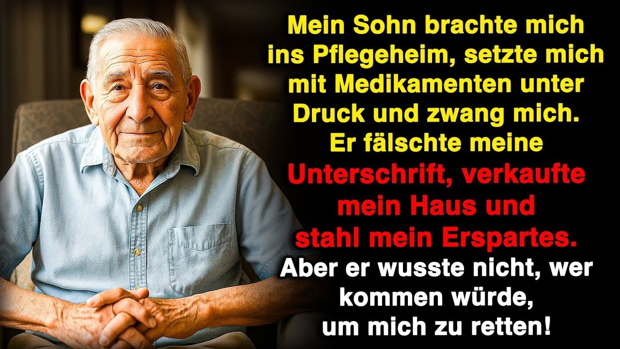 Mein Sohn verkaufte mein Haus, stahl mein Erspartes und ließ mich in einem Heim zurück!