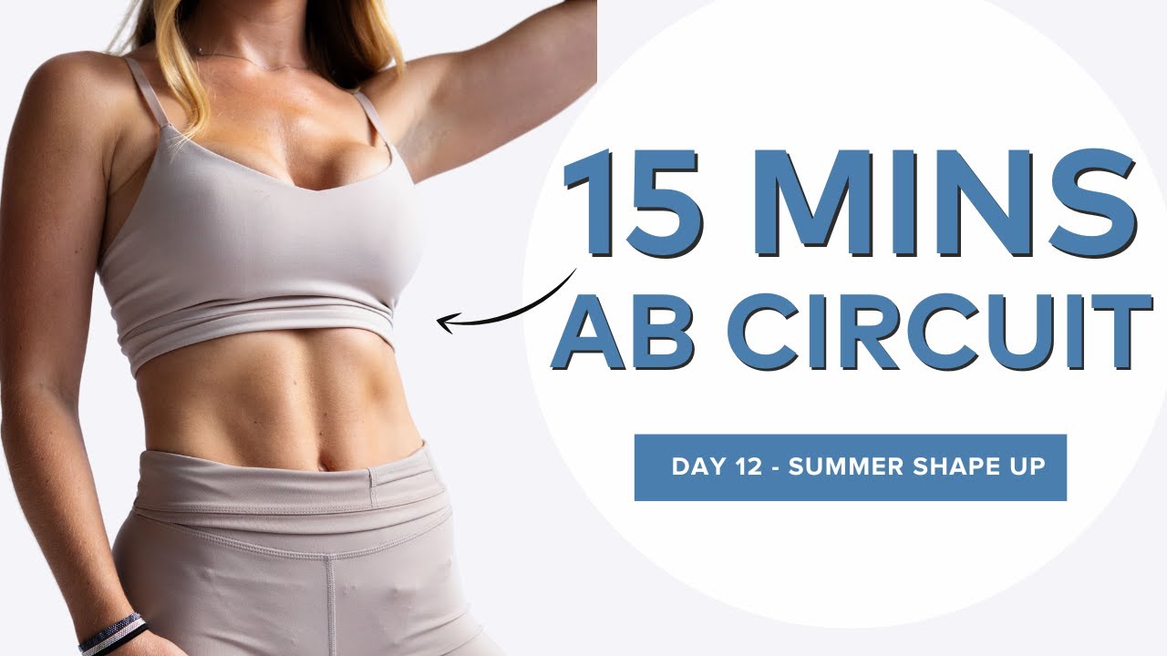 Crunch Circuit Challenge - 15 mins - Day 12 Summer Shape Up