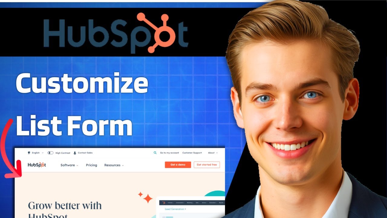 Как настроить форму создания списка в Hubspot | 2025 | Пошаговое руководство