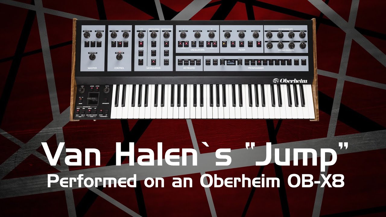 Van Halen's Jump - Performed on an Oberheim OBX8