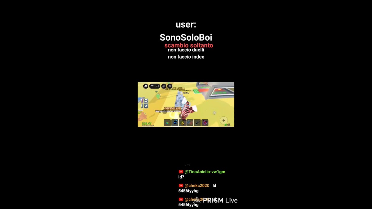 Live streaming of Boi