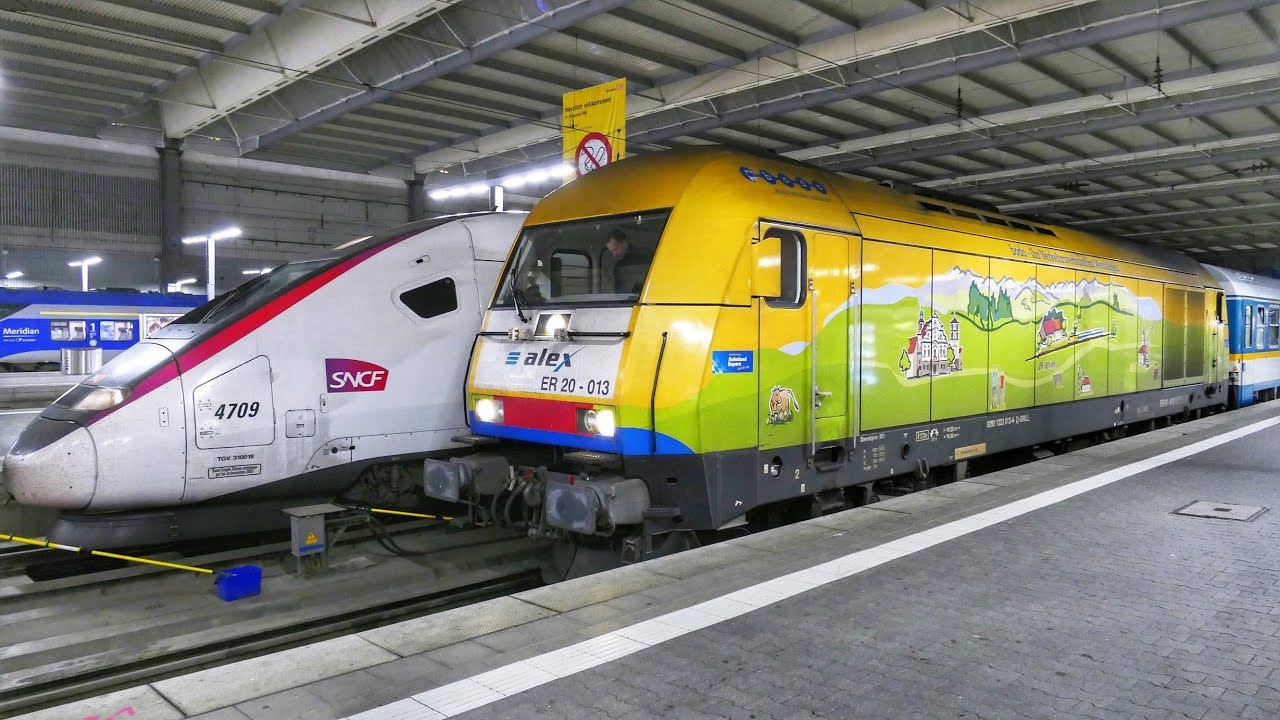 *Spezial* - Fotosafari Teil 7 - Nachts am fast menschenleeren Münchner Hbf mit TGV