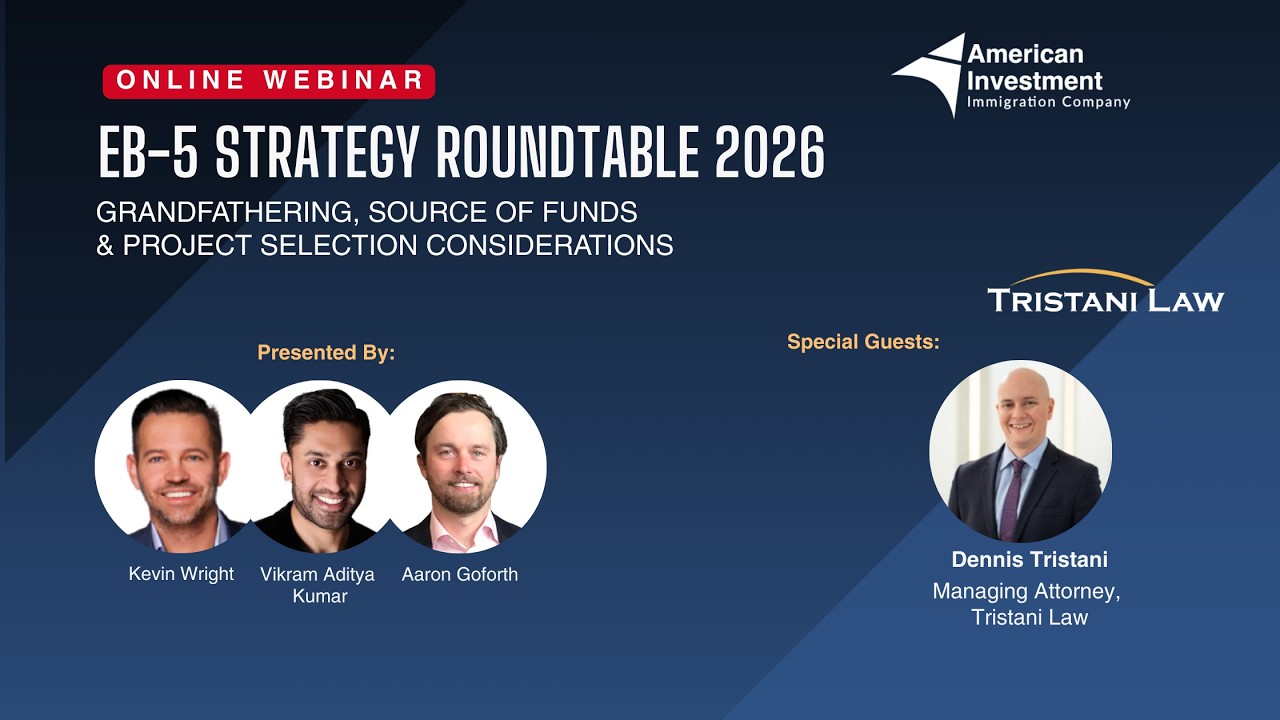 February 25th Session - EB-5 Strategy Roundtable 2026