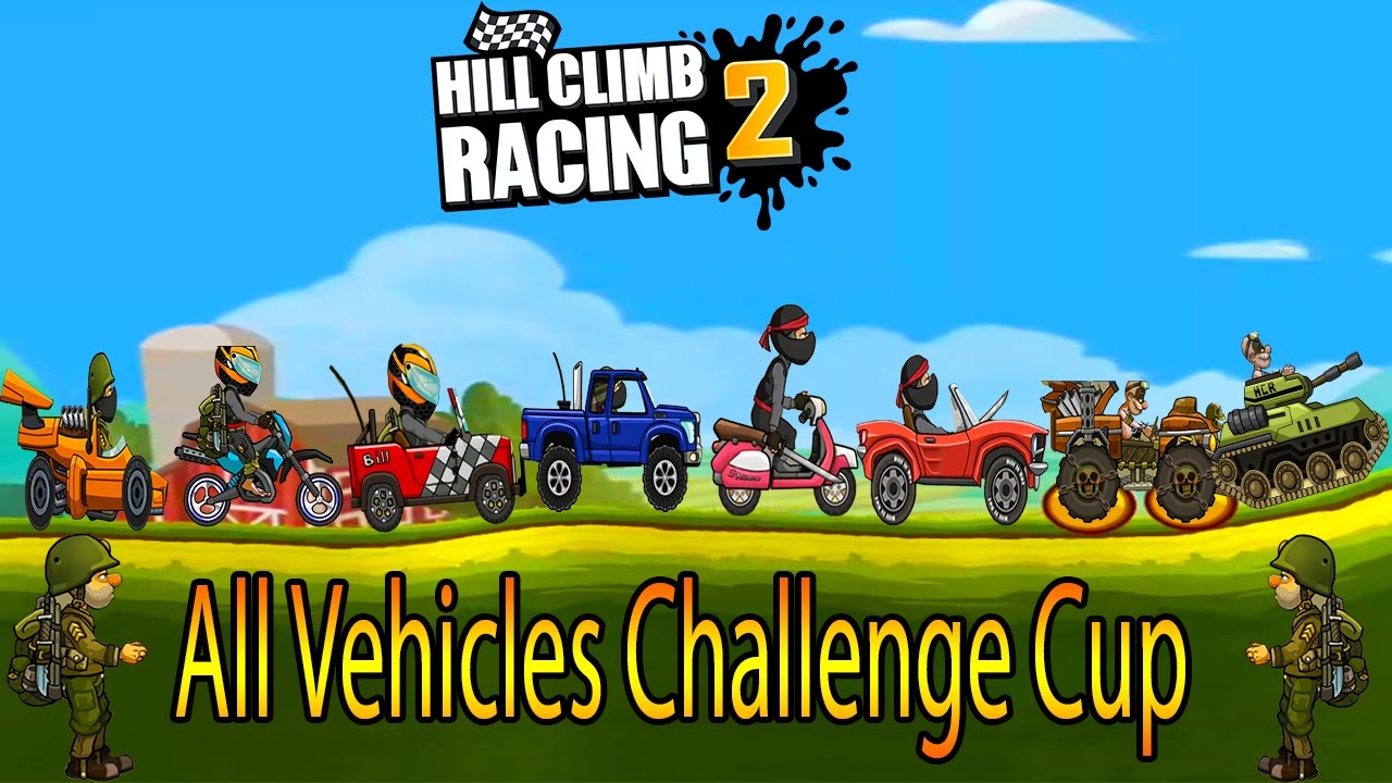 Hill Climb Racing 2 All Vehicles Android Gameplay 2017