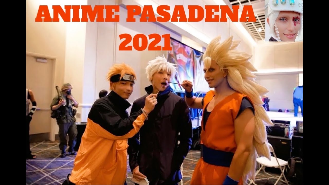 ANIME PASADENA 2021 (Super Saiyan 3 Goku DBZ & Uzui Tengen Demon Slayer Cosplay)