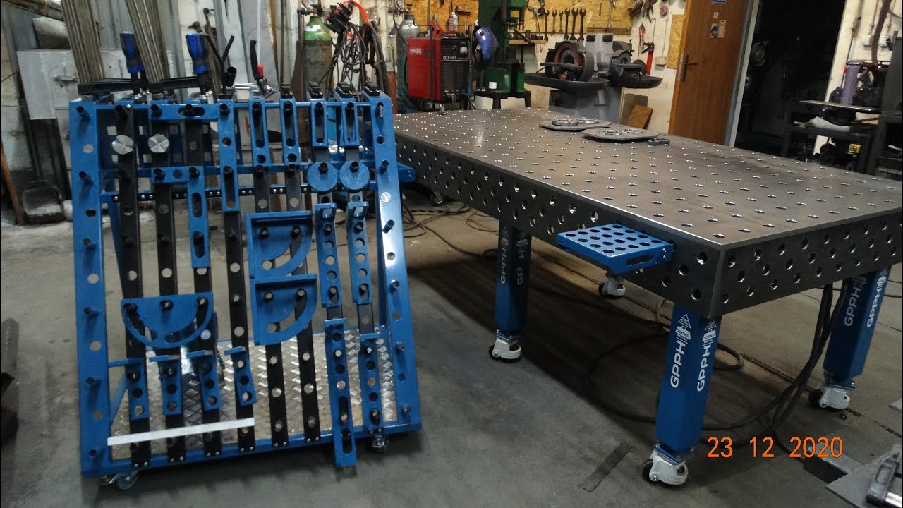 Stół spawalniczy   Nowy nabytek do warsztatu   Welding  table