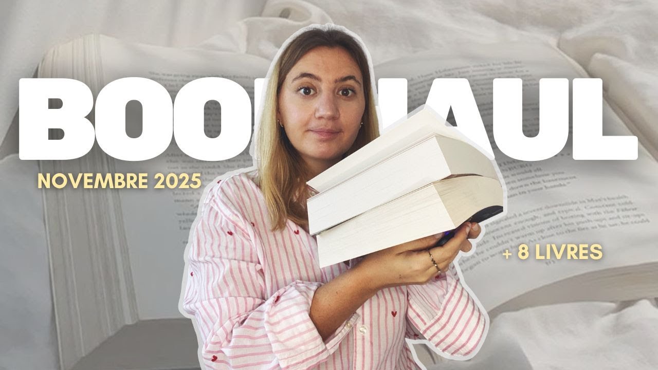 Bookhaul de Novembre ❄️📚 nouvelles lectures pour patienter jusqu’à Noël ✨🎄