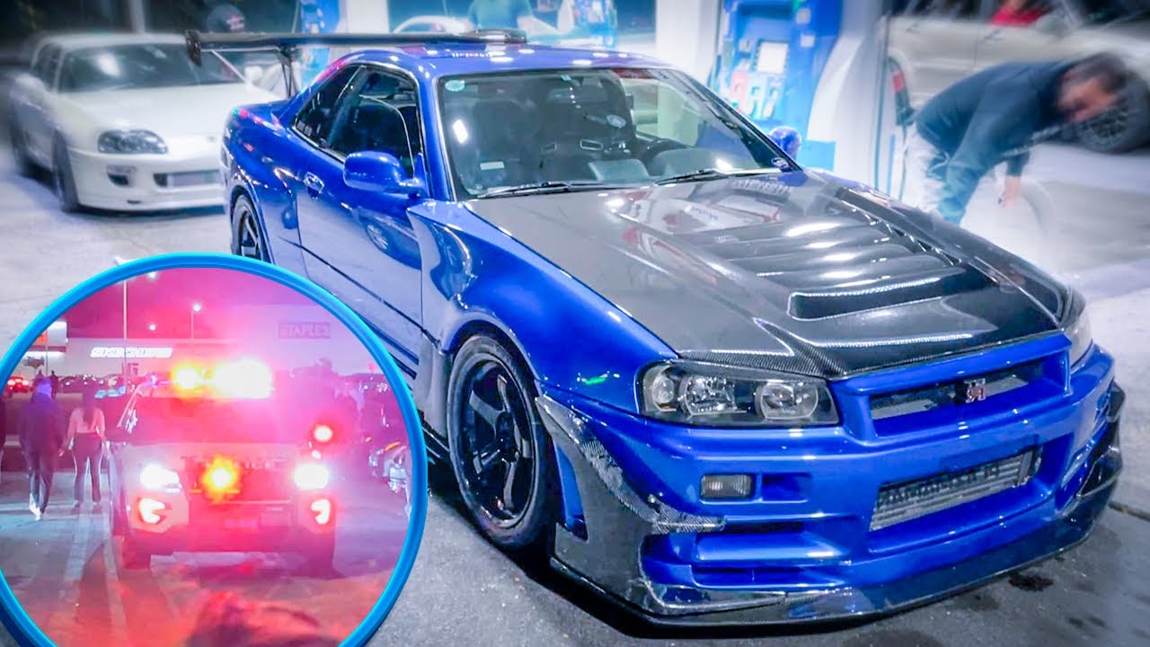 FUI DE GTR R34 PRO ENCONTRO CLANDESTINO EM NY!