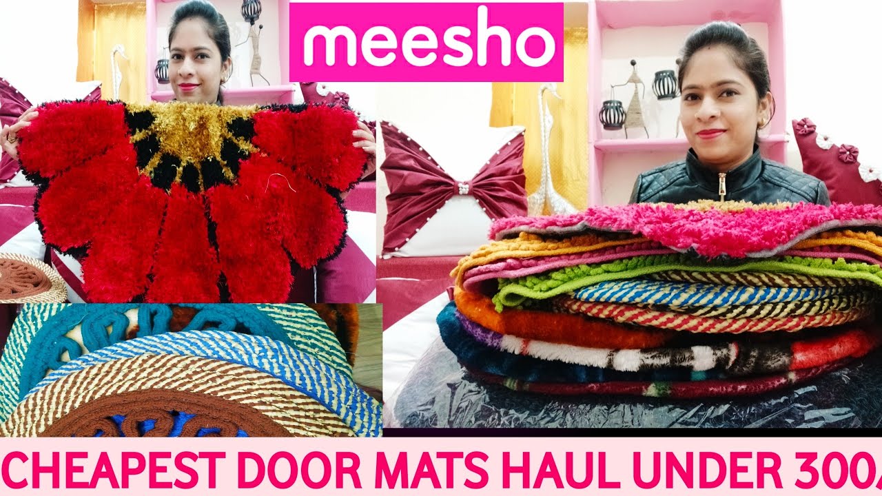 Meesho Cheapest Price Door Mats😍Genuine Reviews on Meesho Mats😍#sonifashiontales#meeshodoormats 🥰