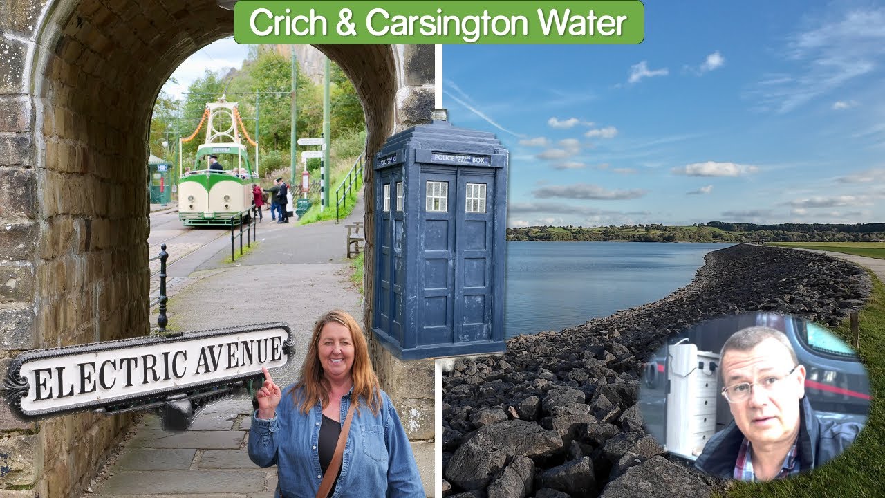 Деревня трамваев Крич и парк развлечений Carsington Water C&MC | Пик-Дистрикт | Campervan Adventures