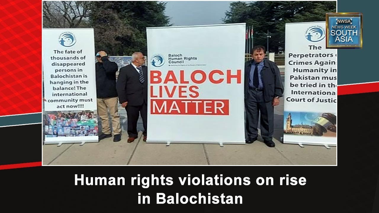 Human rights violations on rise in Balochistan