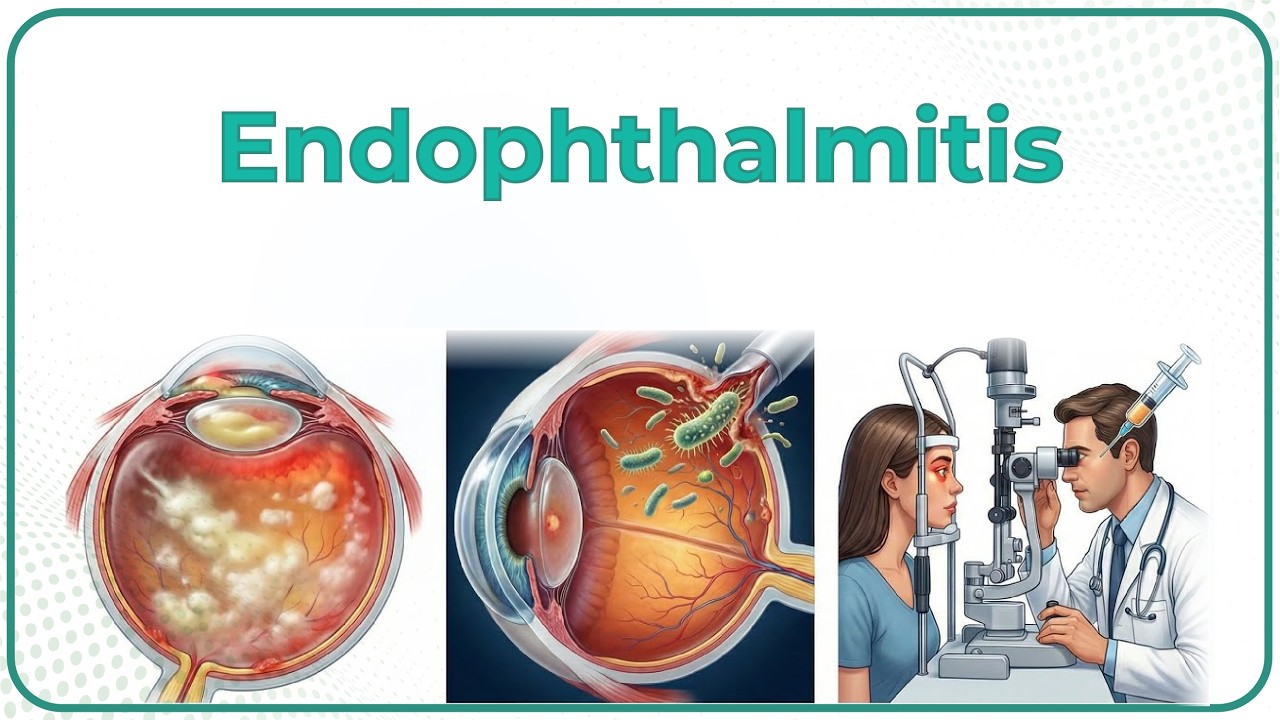 Endophthalmitis Explained Conceptually 👁️ Ophthalmology | Dr G Bhanu Prakash
