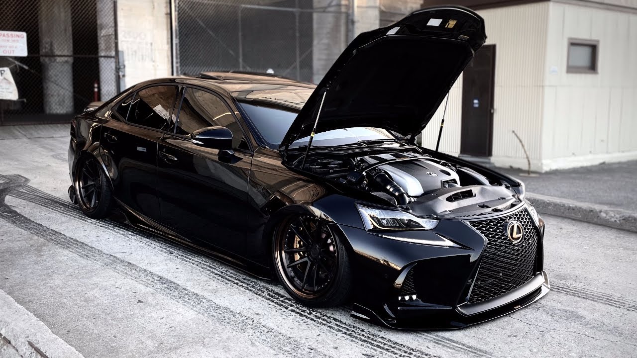 Первый взгляд на Lexus IS с наддувом!