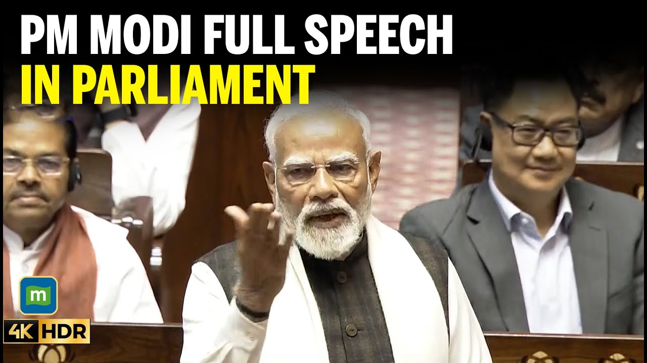 PM Modi’s Full Speech Today: Sharp Attacks, Big Claims, Bold Message