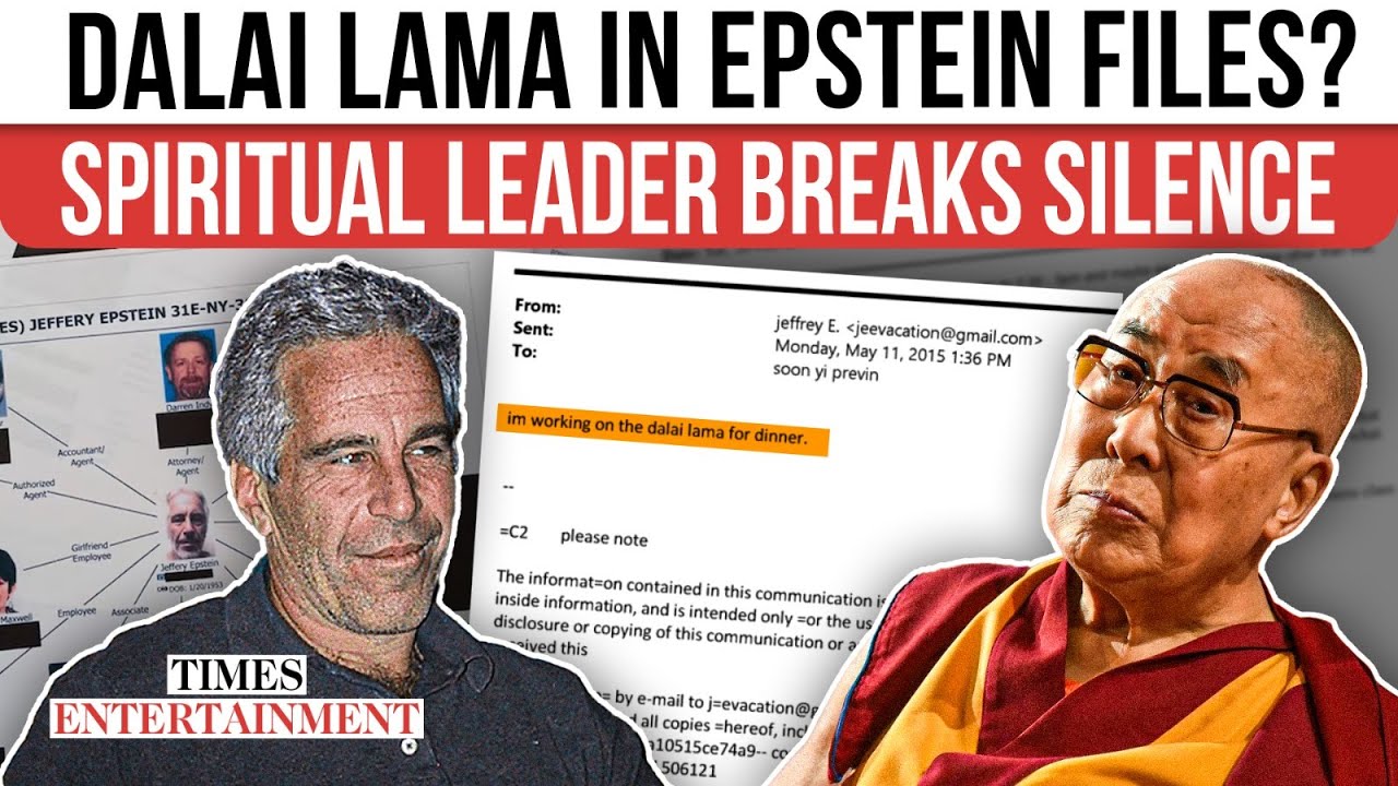 Epstein Files SHOCKER: Dalai Lama’s Name Keeps Appearing, His Office Scrambles to 'Clarify' | WATCH