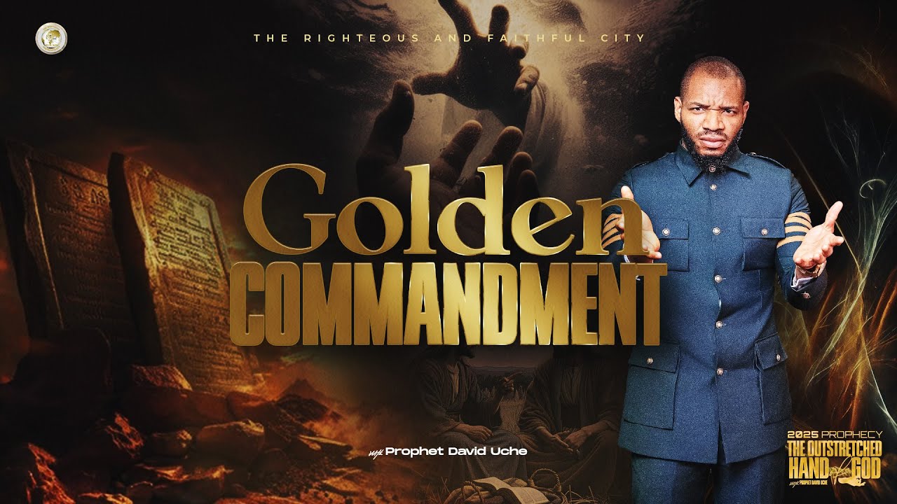 GOLDEN COMMANDMENT SUNDAY SERVICE WITH PROPHET DAVID UCHE || TRUTH TV