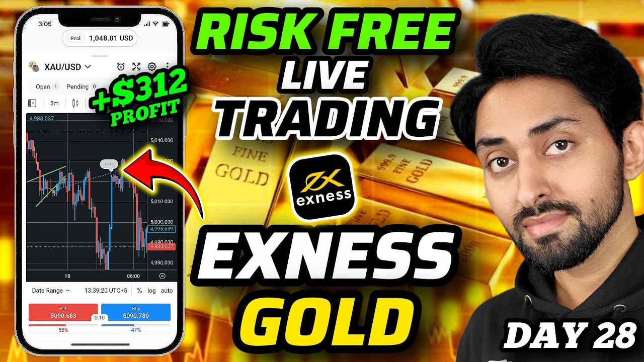 Live Gold Trading on Exness | Risk Free Exness Trading 2026