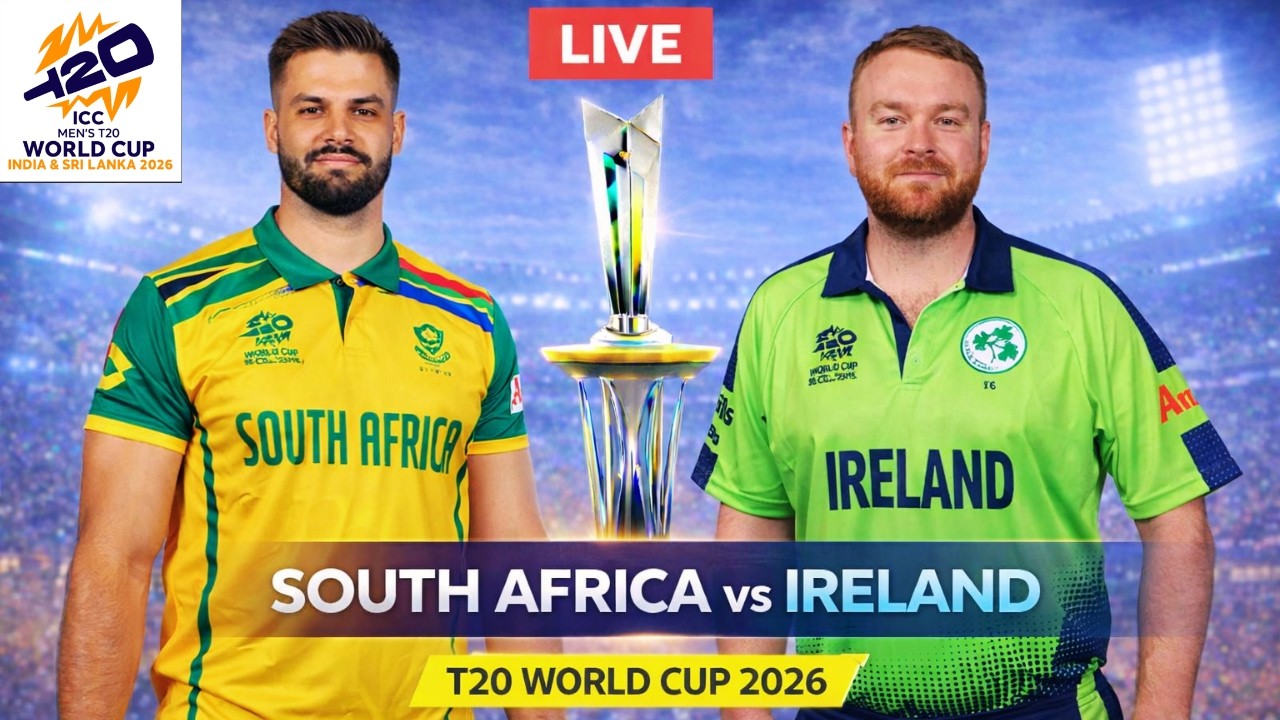 🔴 LIVE NOW! SOUTH AFRICA vs IRELAND🔥 | T20 World Cup 2026 | Cricket 26 PS5
