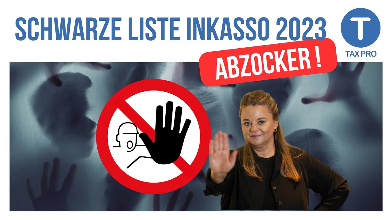 Schwarze Liste Inkasso Firmen: DAS sind die Betrüger!