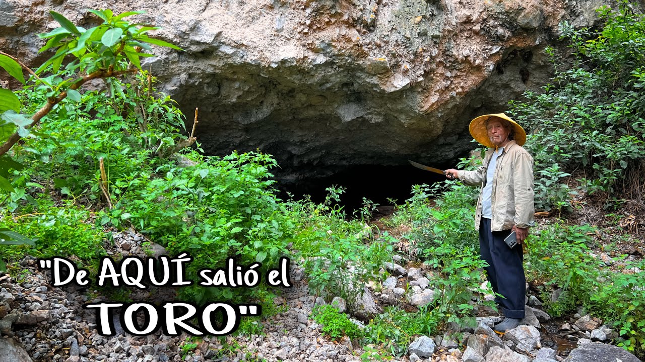 Este Hombre vio salir un TORO ENCANTADO de esta CUEVA | la historia viva del “toro barroso”