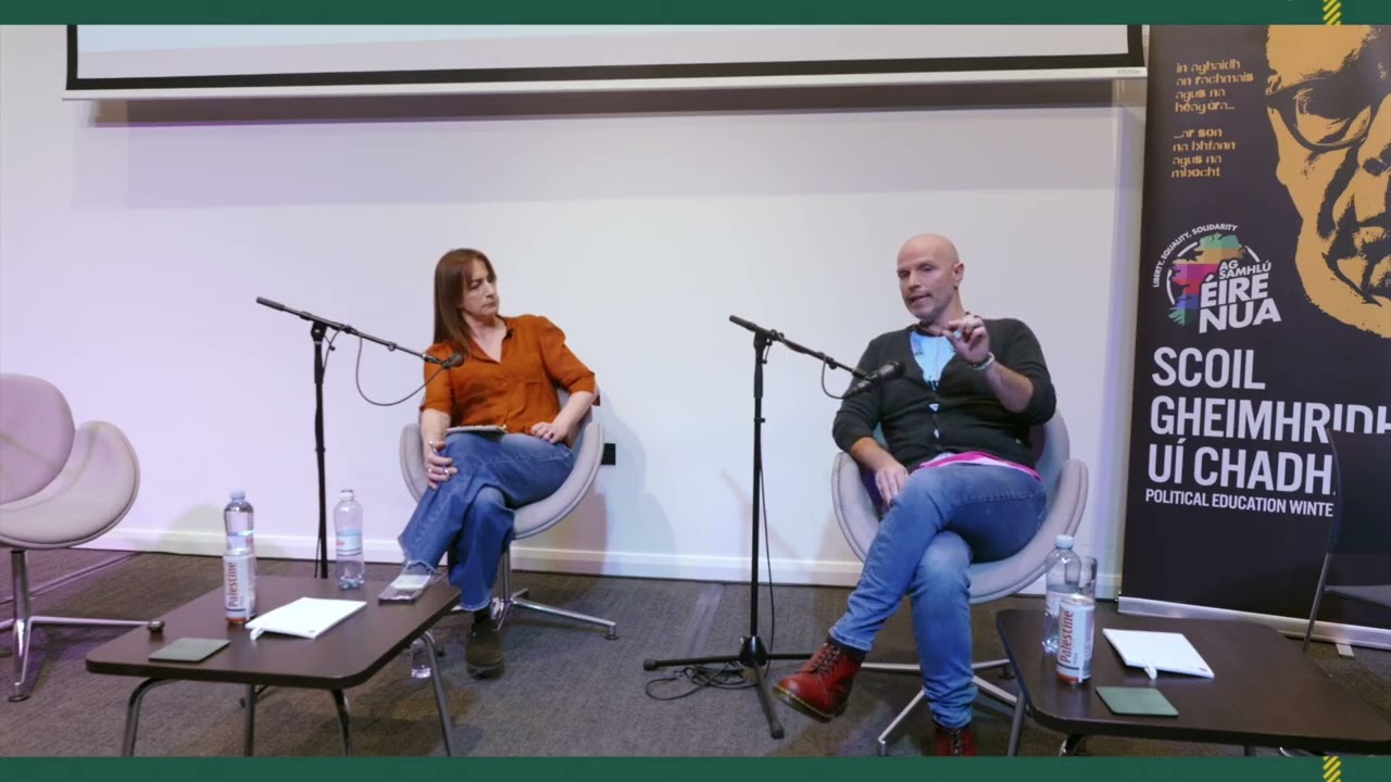 Tadhg Hickey in conversation with Clare Daly