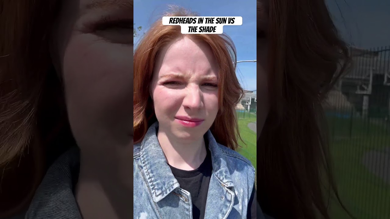 I swear if the sun could talk it would say &ldquo;burn them all&rdquo; #gingers #redheads