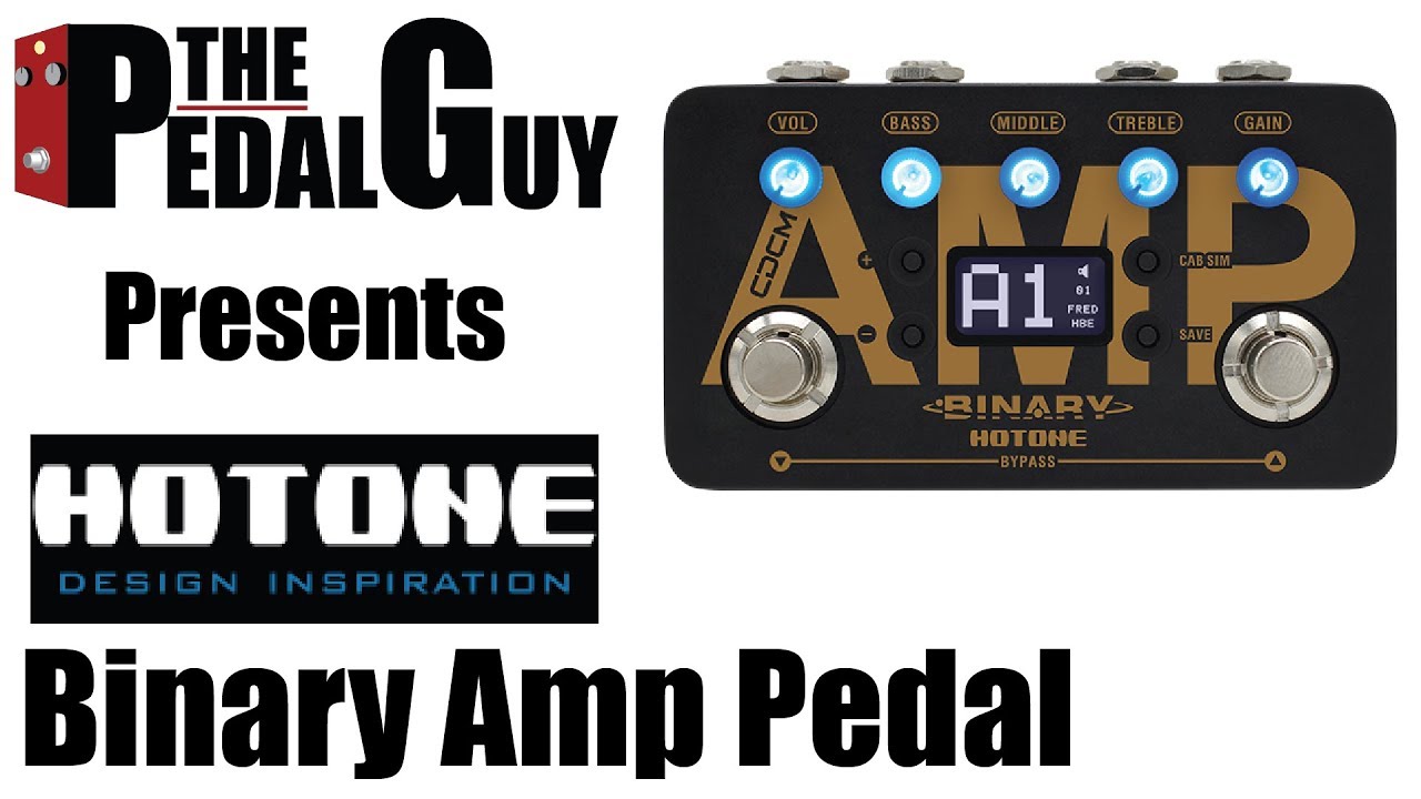 ThePedalGuy Presents the Hotone Binary Amp Pedal