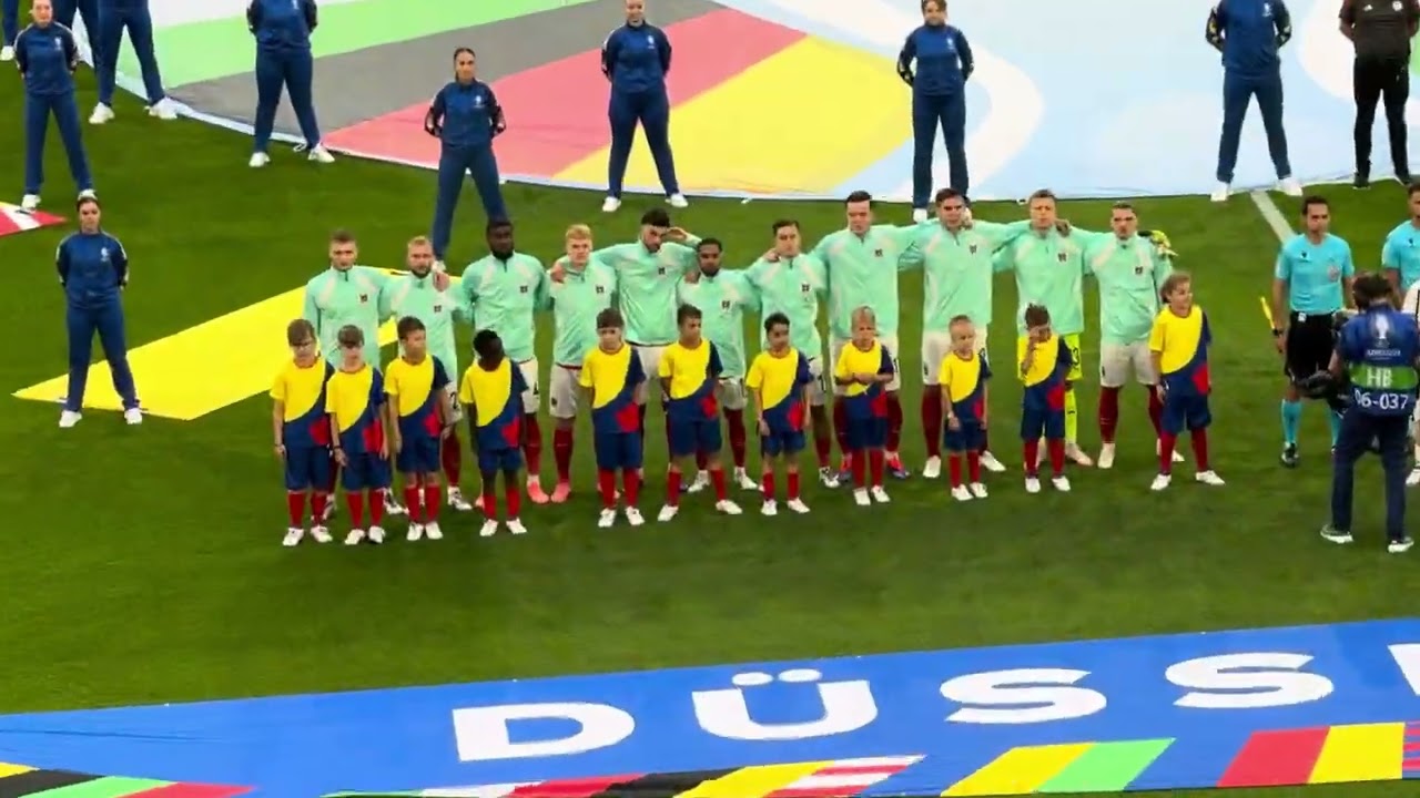 Austrian national anthem 🇦🇹 Austria - France 🇦🇹🇫🇷 EURO 2024 1st match Düsseldorf #euro2024