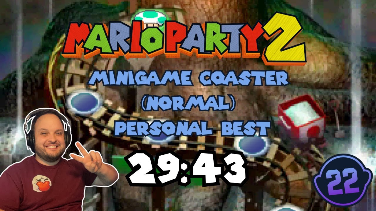 [Personal Best] Minigame Coaster (Normal) in 29:43 | KellyKr22 Speedrunning