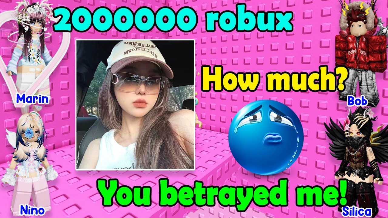 TEXT TO SPEECH GROUPCHAT CONVERSATIONS ❤️ My Bestie Chose 2 Million Robux Over Our Friendship