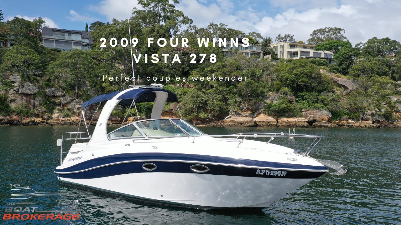 2009 Four Winns 278 Vista - The perfect couples weekender