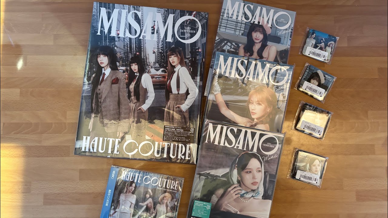 UNBOXING MISAMO (twice) 😍 2do MINI ALBUM - HAUTE COUTURE - EN ESPAÑOL