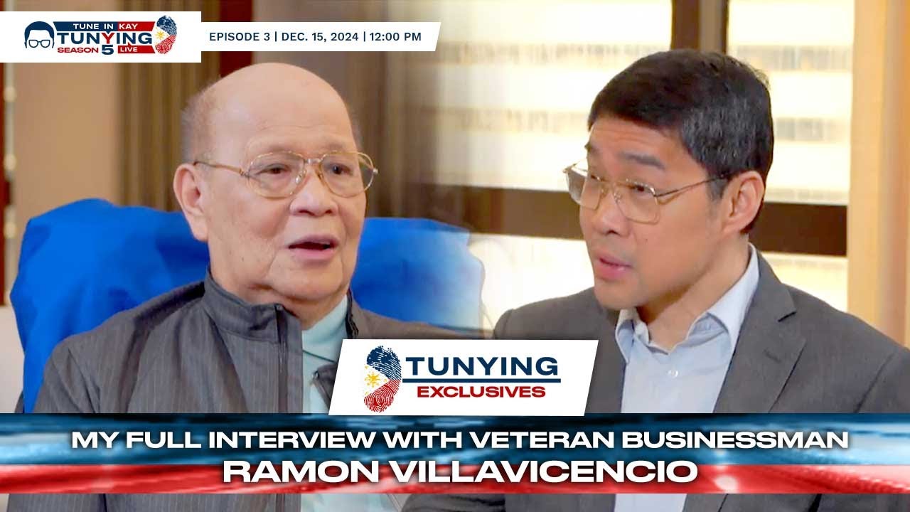 My full interview with veteran businessman Ramon Villavicencio