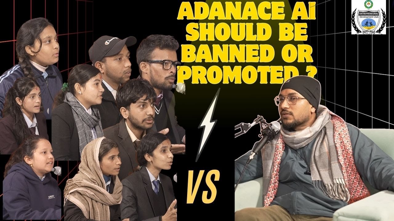 Should Advanced AI Be Banned or Promoted? | Battle of Minds |Entrepreneurial Development Club (EDC)