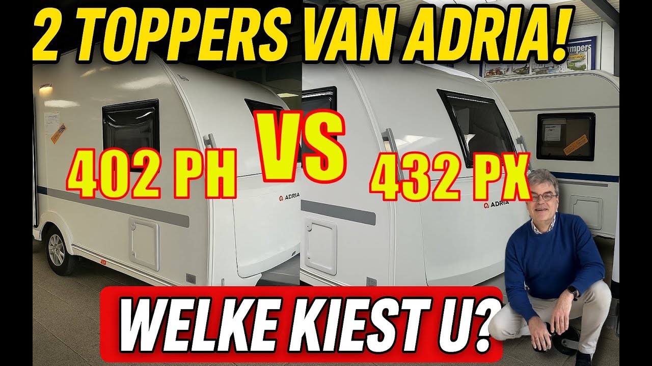 2x Compacte Toppers van Adria! U Kiest: Altea 432 PX of 402 PH ???