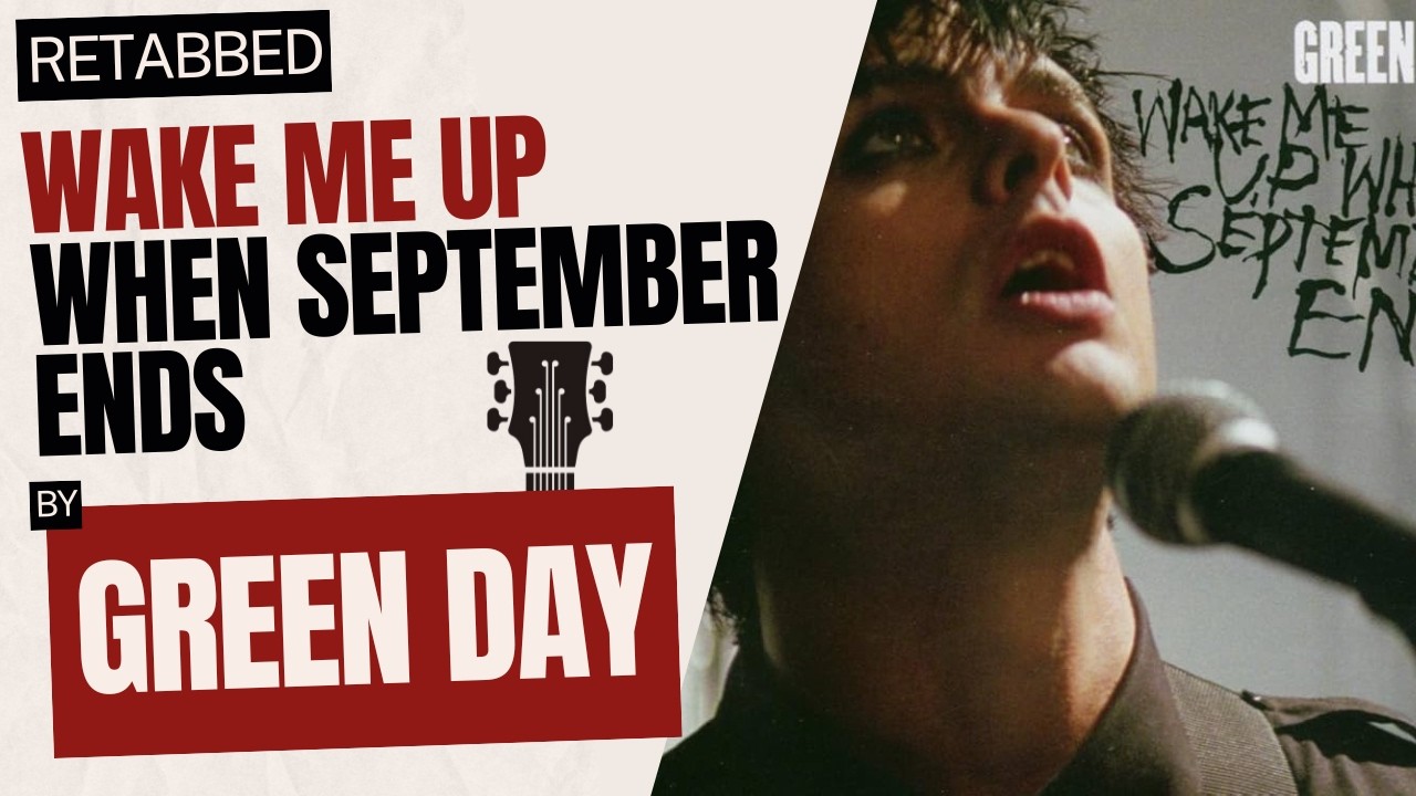 Wake Me Up When September Ends – Green Day | Guitar Tab | Full Guitar Transcription