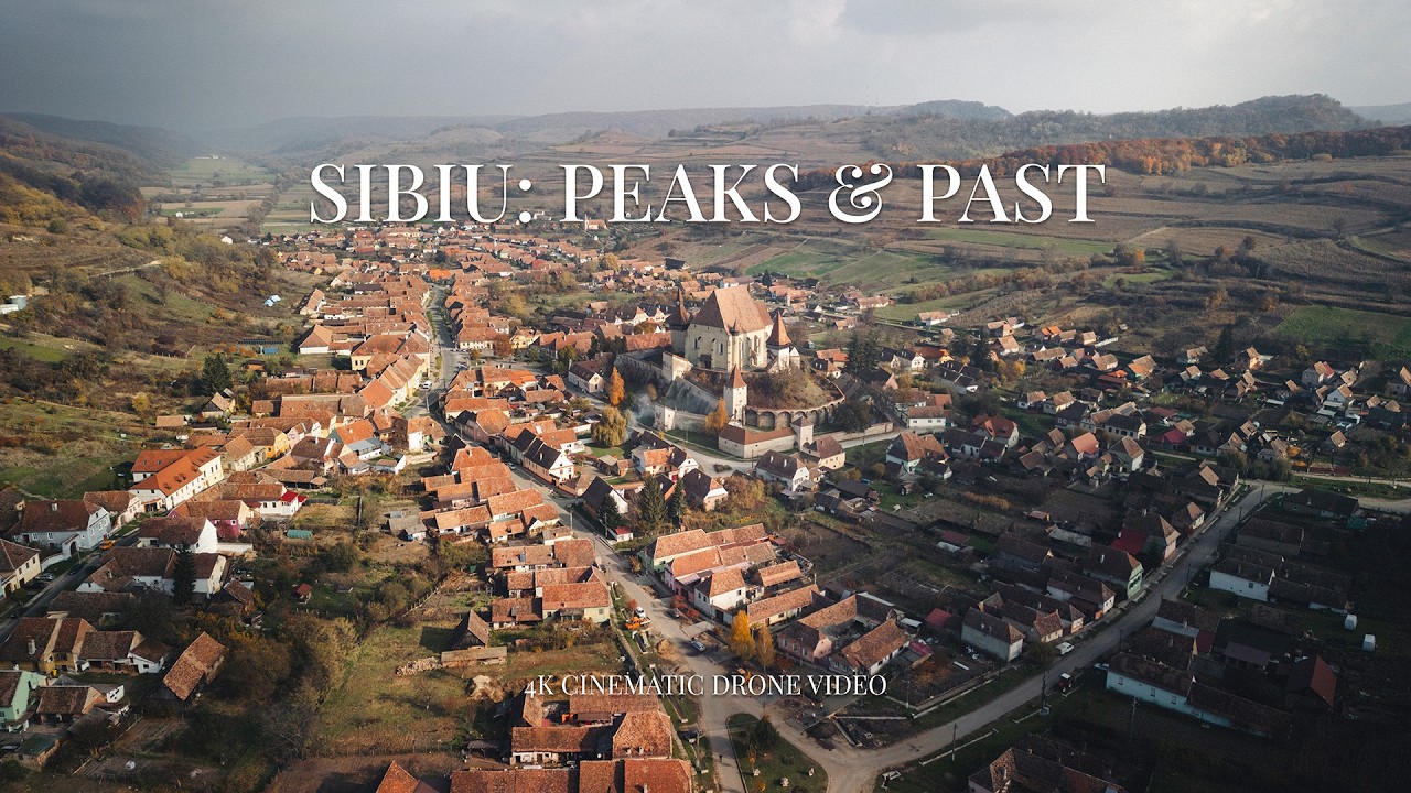 Sibiu -- County of Peaks & Past -- Cinematic Drone Video